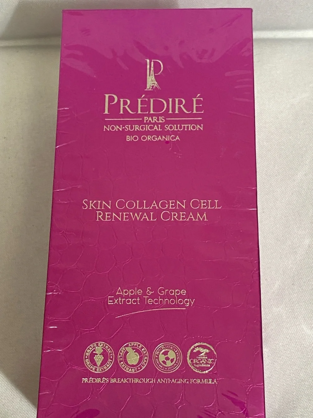 Prédiré Skin Collagen Cell Renewal Cream — Bright Pink Moisturizer